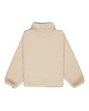 The Roxy Girls Girls For The Homies Zip Fleece Jacket in Parchment