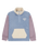 The Roxy Girls Girls Lazy Weekend 1/4 Zip Fleece Jacket in Blue Blizzard