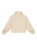 Girls Blurry Cloud Zip Fleece Jacket in Parchment
