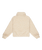 Girls Blurry Cloud Zip Fleece Jacket in Parchment