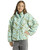Girls Like Electricity Fleece Jacket in Oil Green