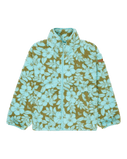 Girls Like Electricity Fleece Jacket in Oil Green