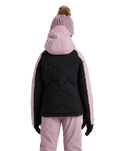 The Roxy Girls Girls Snowsylva Technical Jacket in True Black