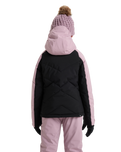 The Roxy Girls Girls Snowsylva Technical Jacket in True Black