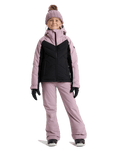 The Roxy Girls Girls Snowsylva Technical Jacket in True Black