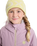 The Roxy Girls Girls Hekla Ice Technical Jacket in Discreet Mauve