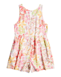 The Roxy Girls Girls In The Mountain Romper in Snow White Bayside Blooms