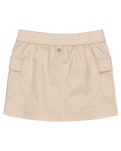 The Roxy Girls Girls Glassy Horizon Skirt in Parchment