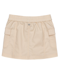 The Roxy Girls Girls Glassy Horizon Skirt in Parchment