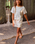 The Roxy Girls Girls Glassy Horizon Skirt in Parchment