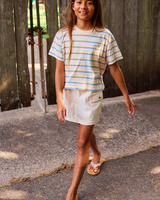 The Roxy Girls Girls Glassy Horizon Skirt in Parchment