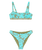 Girls Spirit Bralette Bikini Set in Oil Green