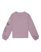 The Roxy Girls Girls Orchid Go Long Sleeve T-Shirt in Nirvana