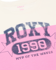 The Roxy Girls Girls Snow Starlight T-Shirt in Coconut Milk