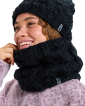 The Roxy Womens Winter Collar in True Black