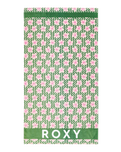 Cold Water Printed Towel in Basil Party Waves