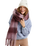 The Roxy Womens Cute Blush Scarf in Nirvana Be Bold Plaid