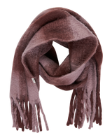 The Roxy Womens Cute Blush Scarf in Nirvana Be Bold Plaid