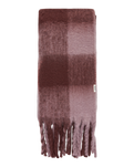 The Roxy Womens Cute Blush Scarf in Nirvana Be Bold Plaid