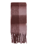 The Roxy Womens Cute Blush Scarf in Nirvana Be Bold Plaid