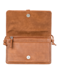 The Roxy Womens Singing Waves Crossbody Bag in Camel