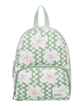 The Roxy Always Core Canvas Backpack in Basil Party Waves