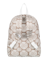 The Roxy Sugar Baby Canvas Backpack in Portobella Tropical Tile