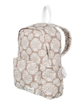 The Roxy Sugar Baby Canvas Backpack in Portobella Tropical Tile