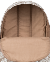 The Roxy Sugar Baby Canvas Backpack in Portobella Tropical Tile