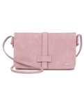 The Roxy Womens Peaceful Bay Crossbody Bag in Pink Carnation