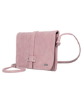 The Roxy Womens Peaceful Bay Crossbody Bag in Pink Carnation