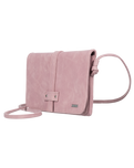 The Roxy Womens Peaceful Bay Crossbody Bag in Pink Carnation