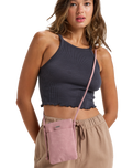 Peaceful Bay Phone Bag in Pink Carnation