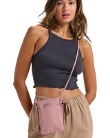 Peaceful Bay Phone Bag in Pink Carnation