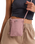Peaceful Bay Phone Bag in Pink Carnation