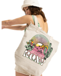 The Roxy Drink The Wave Backpack in Natural