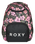 The Roxy Shadow Swell Printed Backpack in Anthracite Wind Swept Floral