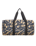 The Roxy Warm Notes Duffel Bag in Anthracite Big Flowers