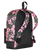 The Roxy Sugar Baby Bottle Backpack in Anthracite Wind Swept Floral