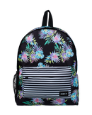 The Roxy Sugar Baby Backpack in Anthracite Aquarella Active Rg