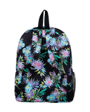 The Roxy Sugar Baby Backpack in Anthracite Aquarella Active Rg