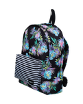 The Roxy Sugar Baby Backpack in Anthracite Aquarella Active Rg