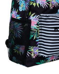 The Roxy Sugar Baby Backpack in Anthracite Aquarella Active Rg