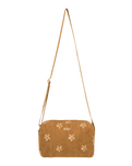 The Roxy Womens Feeling Embroidery Crossbody Bag in Woodsmoke