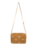 The Roxy Womens Feeling Embroidery Crossbody Bag in Woodsmoke