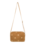 The Roxy Womens Feeling Embroidery Crossbody Bag in Woodsmoke
