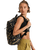 The Roxy JayJay Active Backpack in Anthracite Big Flowers