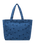 Feeling Embroidered Beach Bag in Dutch Blue