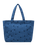 Feeling Embroidered Beach Bag in Dutch Blue