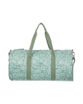 The Roxy Wildest Dream Duffel Bag in Oil Green Wildside Paisley